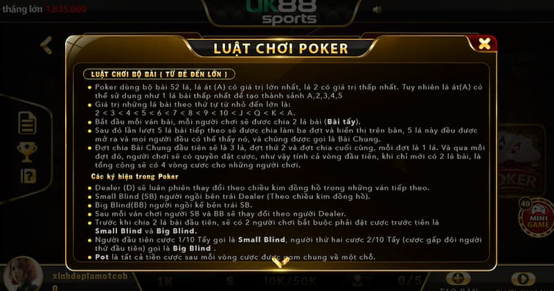 Chiến lược cần thiết chơi poker Uk88