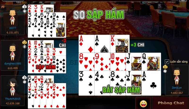 Chiến thuật chơi game mậu binh online Uk88 hiệu quả